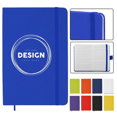 A5 PU Leather Elastic-Band Notebook