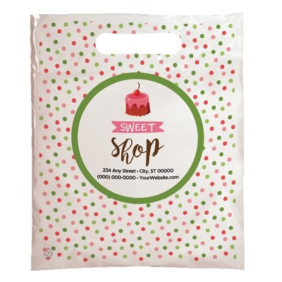 Christmas Scatter Design 1 Merchant Paper & Plastic Bags