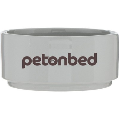 2 cup Parker Pet Bowl (Light Gray)
