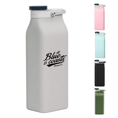 20oz Hunting Silicone Collapsible Water Bottle