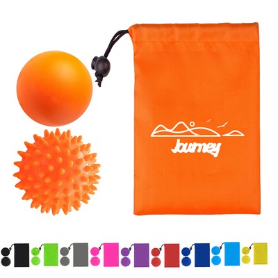 2 Piece Massage Ball Set