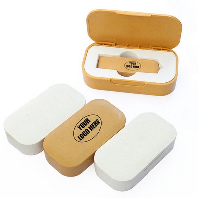 32GB Wheat Straw Biodegradable USB Flash Drive Box Set