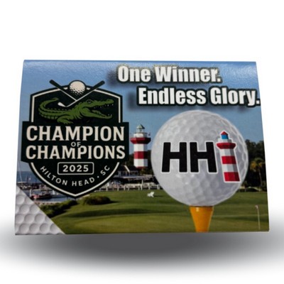 Custom Printed Golf Ball Box Sleeve 1/ctn