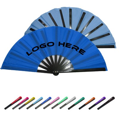 13" Handheld Folding Hand Fan