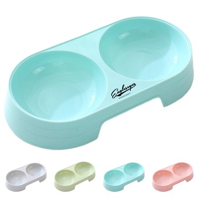 Dual Purpose Pet Feeding Bowl