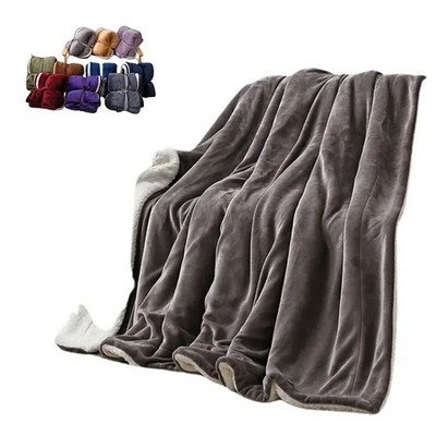 Pieces Double-Layer Flannel Blanket