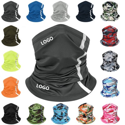 Reflective Summer Neck Gaiter Face Mask