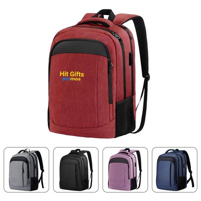 Polyester USB Backpack