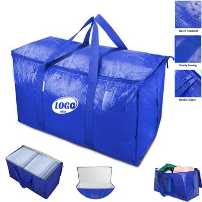 Heavy Duty Moving Bags with Zippers & Carrying Handles