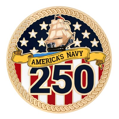 Officially Licensed U.S. Navy 250 Year Pin