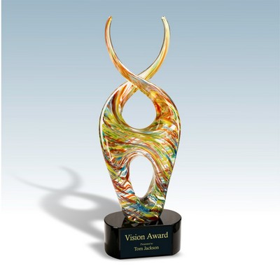 Cosmic Flexure Art Glass Award