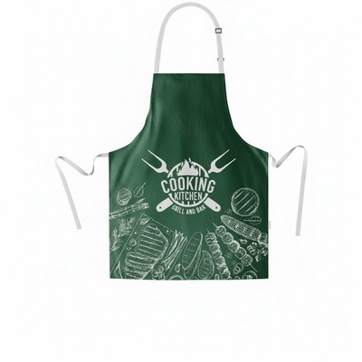 Poly Twill Sublimated Bib Apron 22"W X 30"H