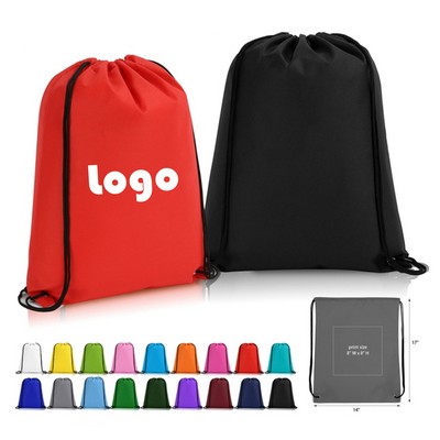 Customized Non-Woven Drawstring Backpacks