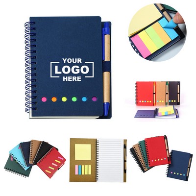 Eco-Friendly Sticky Notes Notebooks