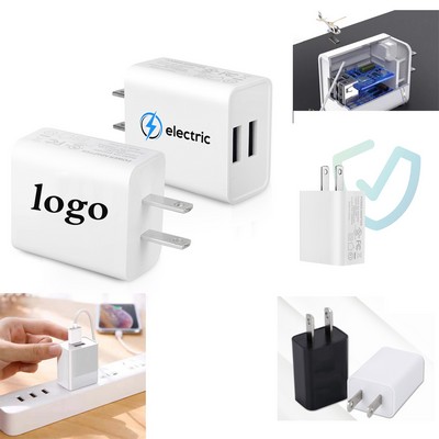 Certified 10W Dual USB-A Wall Charger
