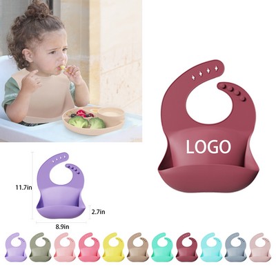 Food-Grade Silicone Baby Bib