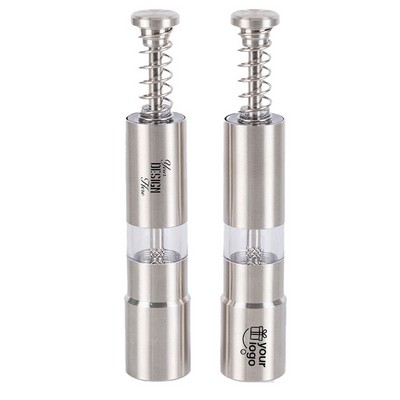 Stainless Steel Push Grinder