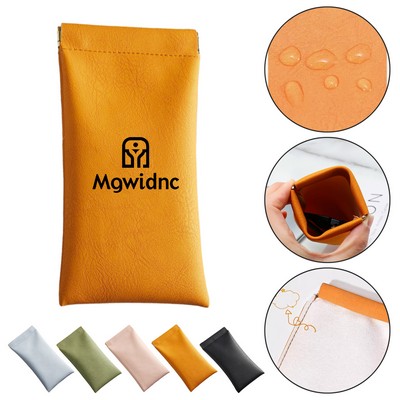 Auto-Closing Sunglasses Pouch