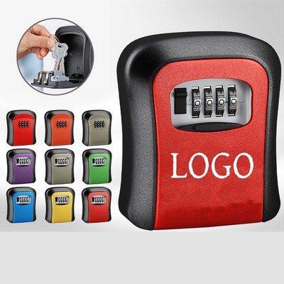 Outdoor Code Safe Key Box With Dial Lock
