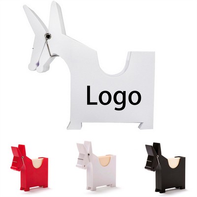Mule-Shaped Desktop Note Clip Decoration Ornament