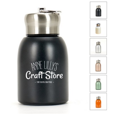 10oz Portable Stainless Steel Water Bottle