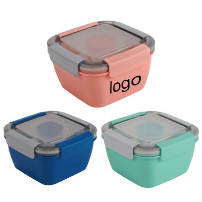 6.06X6.06X3.42 Salad Lunch Container