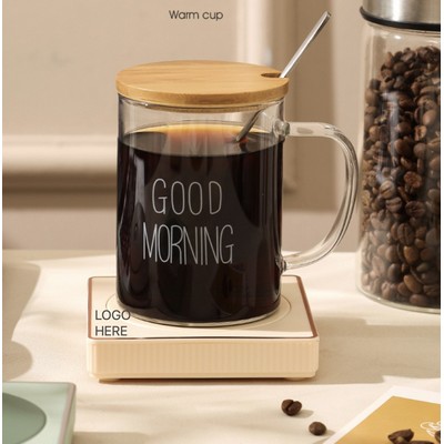 55°C USB Heating Cup Warmer Set