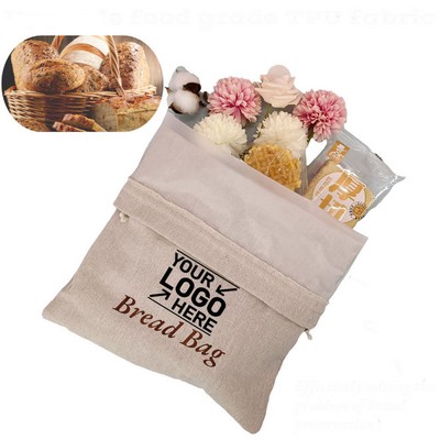 Breathable Bread Preservation Drawstring Bag