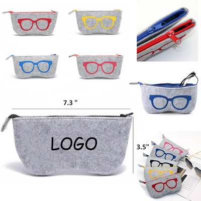 Scratch-Resistant Felt Storage for Eyeglasses