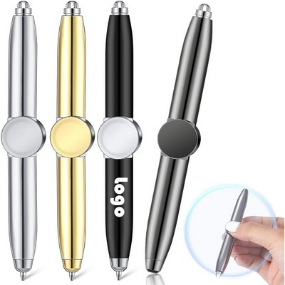 Fidget Spinning Pen With LED Light Multi Functional