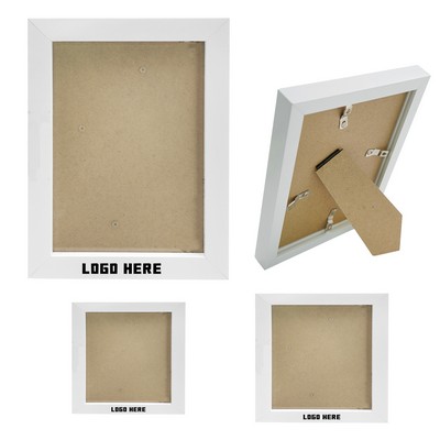 6" Custom Wooden Dual-Mount Photo Frame for 4x6 Photos