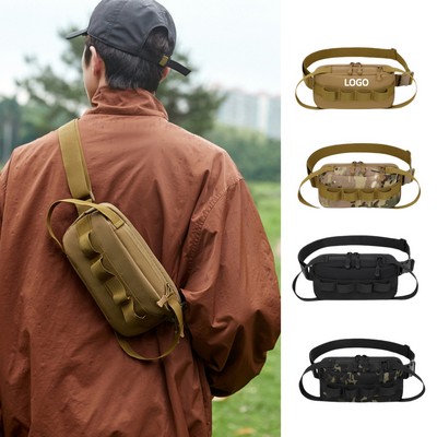 Multi-layer Sports Casual Chest Bag