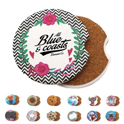 Absorbent Ceramic Stone Car Coaster