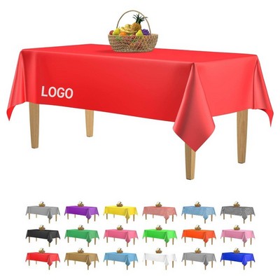 Disposable Plastic Tablecloth