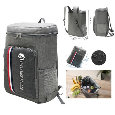 Outdoor Insulated Backpack Cooler Bag