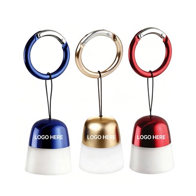 Retractable LED Lantern Keychain