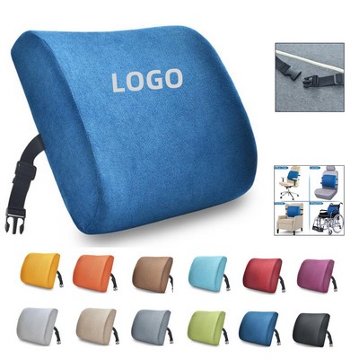 Memory Foam Lumbar Support Pillow
