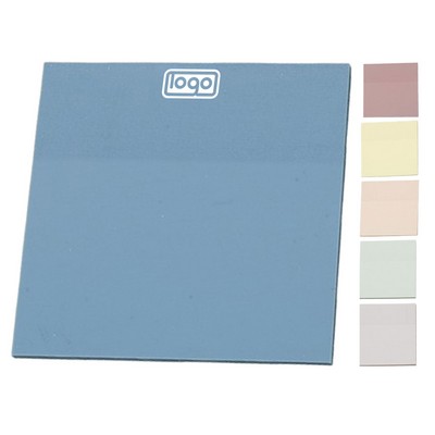 50 Sheets 3x3" PET Translucent Sticky Notes