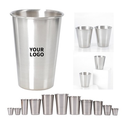 Food Grade Stainless Steel Sixteen Ounce Pint Cup