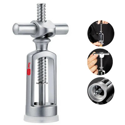 Wine zinc alloy bottle opener