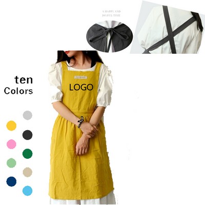 Linen-Cotton Apron