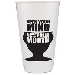 24 Oz. Tall Unbreakable Translucent Frosted Cup