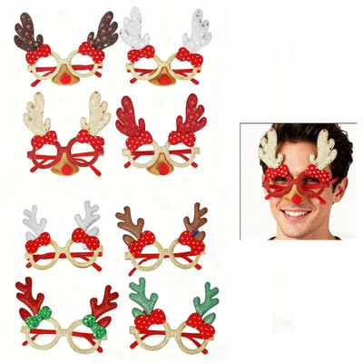 Christmas Glasses Party Decorations Eyeglasses Frames