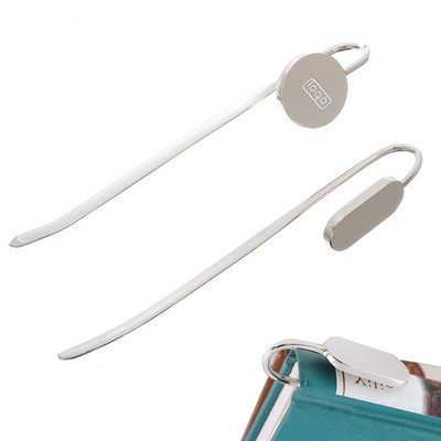 Swan Neck Metal Bookmark