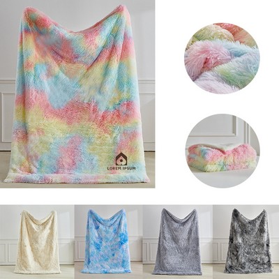 Luxury Faux Rabbit Fur Blanket