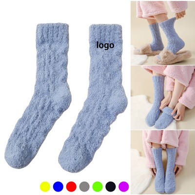 Fluffy Cozy Soft Indoor Slipper Socks