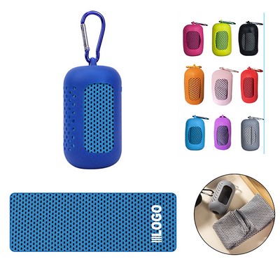 Portable Silicone Set Cooling Towels