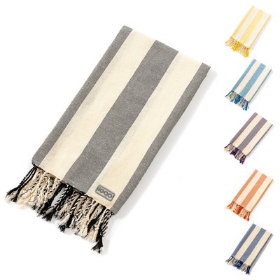 Absorbent Cotton Fringed Towel