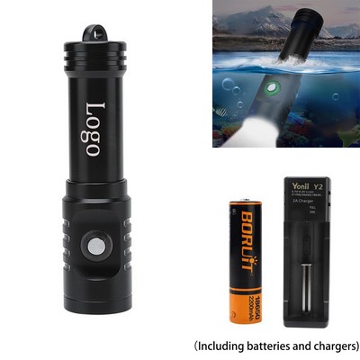 Diving Flashlight With 3 Modes