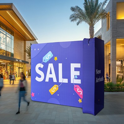 3D Backdrops - L shaped Backdrop